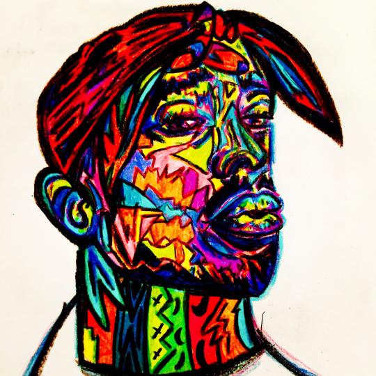 TUPAC IN COLOR