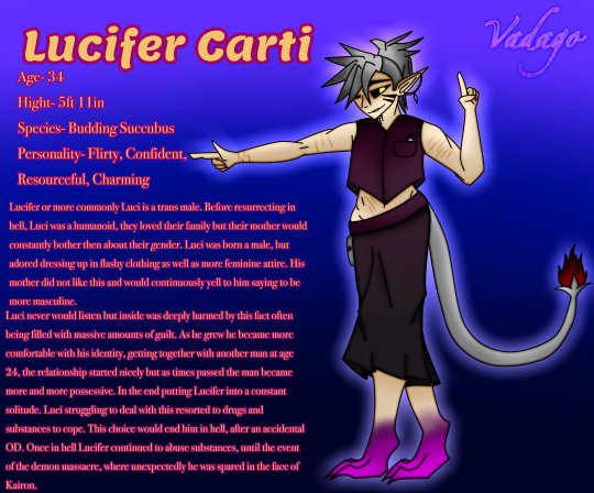 Lucifer Character Sheet