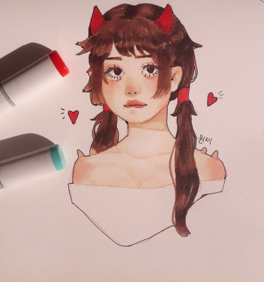 First copic drawing in a while