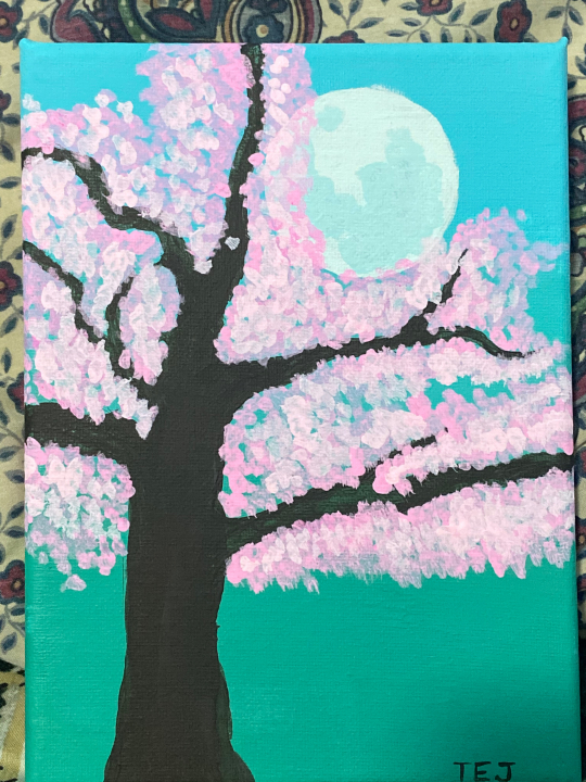 Moon Cherry Blossom