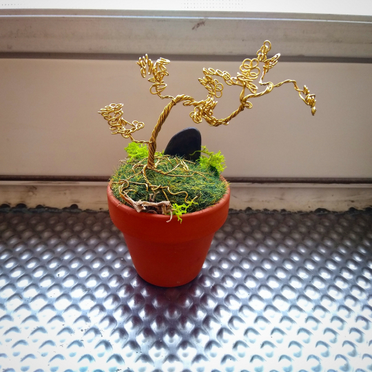 Tiny Wire Bonsai