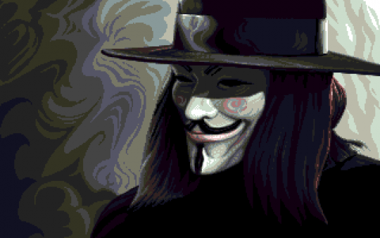 Pixel art - Vendetta (16 col.)