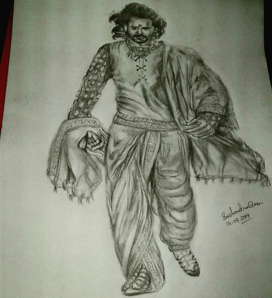 Bahubali sketch
