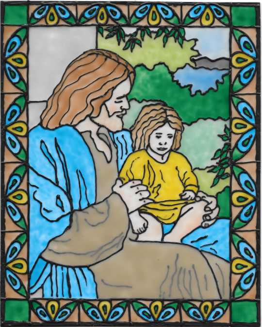 Jesus And Child