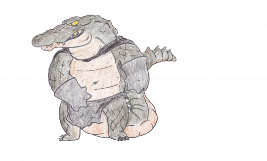 Angrir the Alligator Man