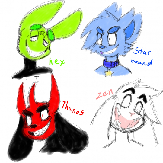 Doodles Of Old Characters