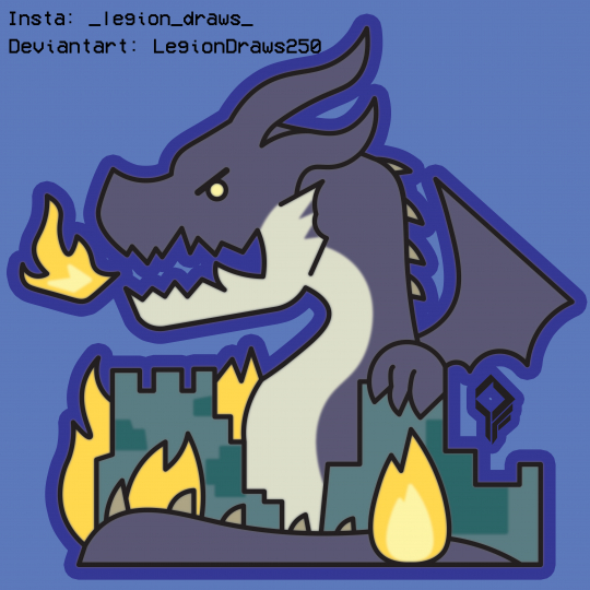 Chibi Fatalis Icon (Monster hunter)