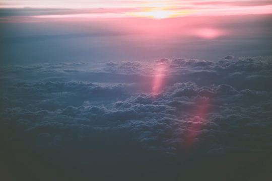 Over the clouds 
