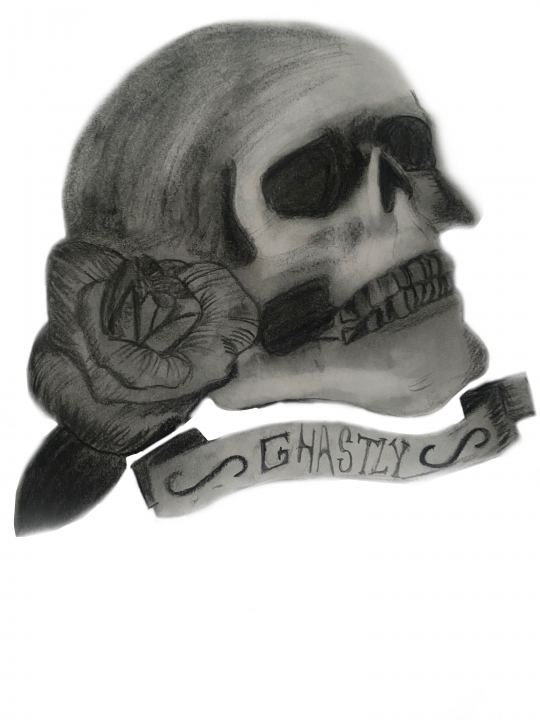 Ghastly skull