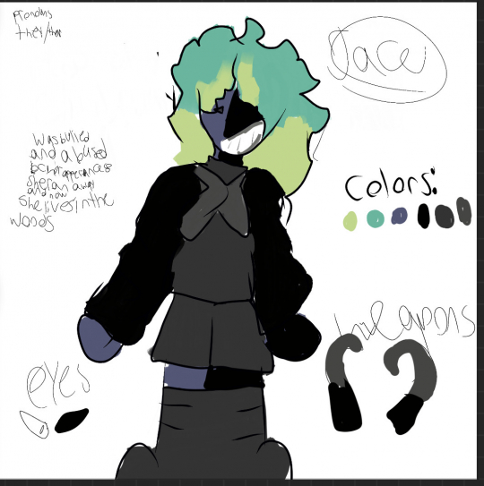 I did a pause oc and now meet my main oc jace