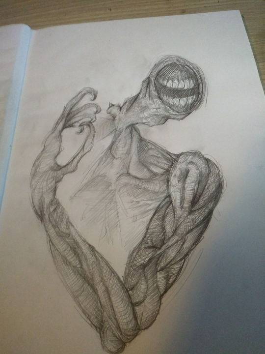 Siren Head Sketch