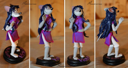 Figurine de Violet en Fimo