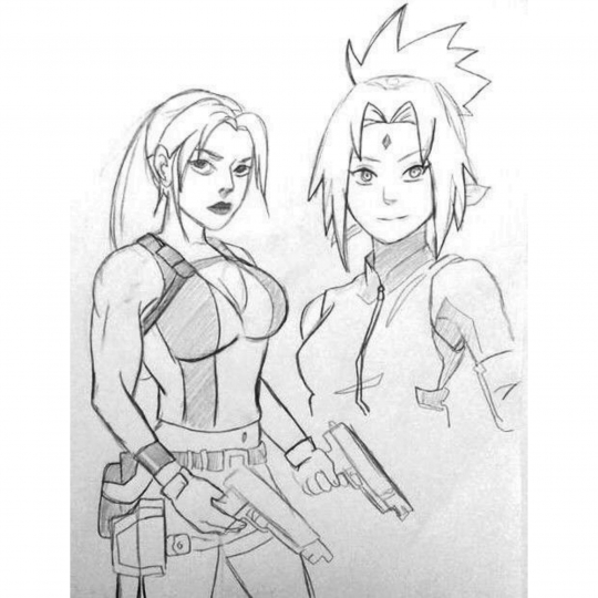 Lara and Sakura