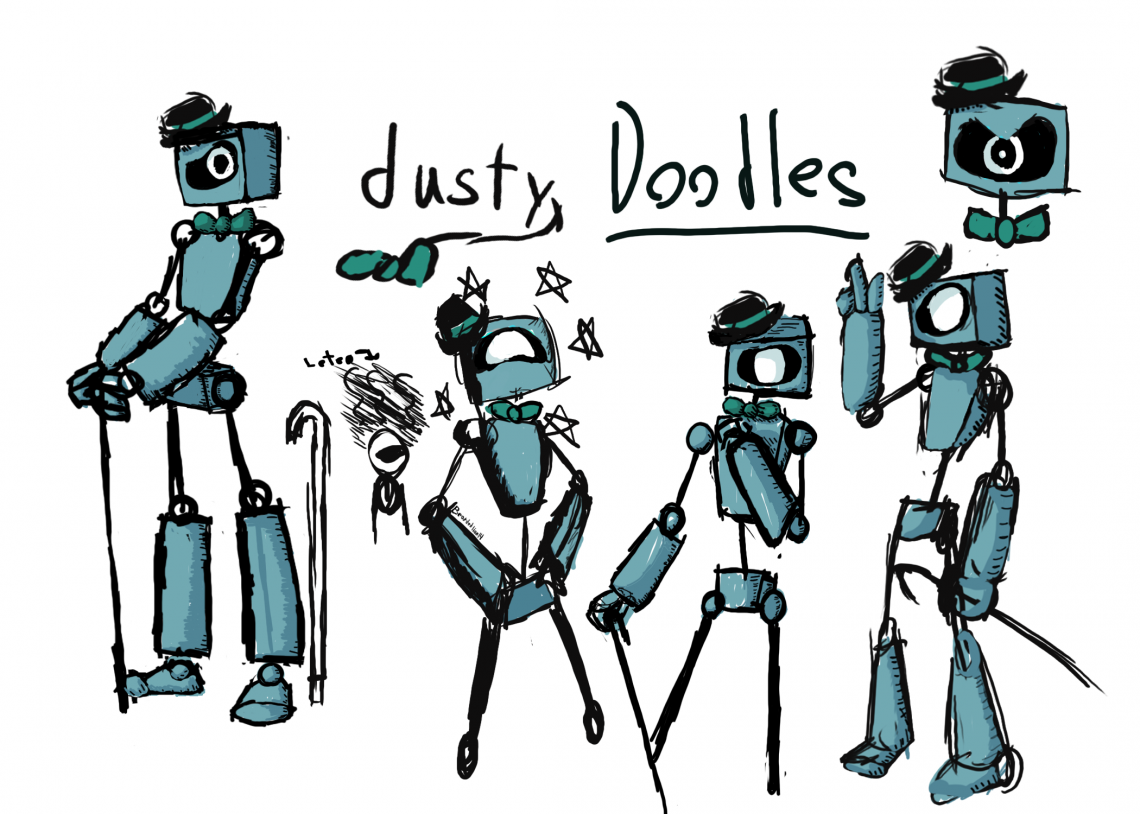 Dusty doodels