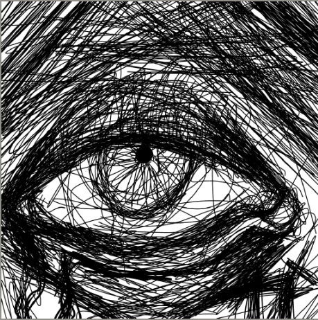 Eye scribble I made earlier today