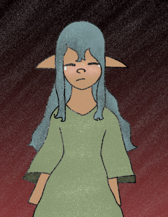 Sad elf