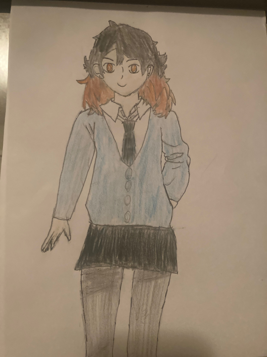 Girl from an anime