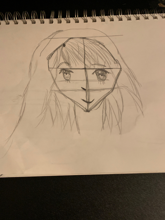 Female anime head