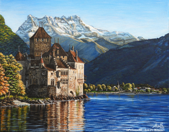 Château de Chillon sur la Toile