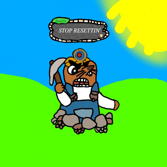 I drew Resetti